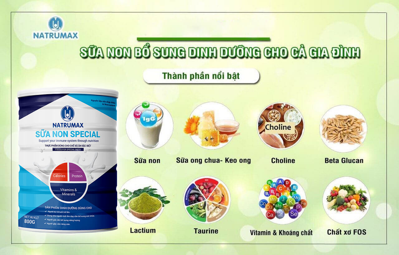 Sữa non Natrumax Special 800g